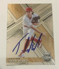 THAD WARD SIGNED 2019 ELITE EXTRA EDITION 733/999 ROOKIE CARD AUTO
