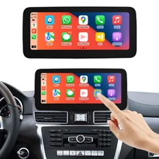 12.3' Wireless CarPlay Multimedia TouchScreen For Benz ML W166 GL X166 NTG4.x