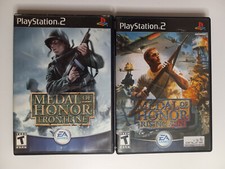 Medal Of Honor Games: Frontline & Rising Sun (Playstation 2 - PS2) Both Complete