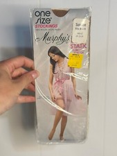 VTG Murphy's Retro "Static Cling Free Stretch" Stockings One Size 8 -11 Hosiery