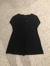 Nine West One Button Woman Tunic Blouse/Dress Top Size Large 