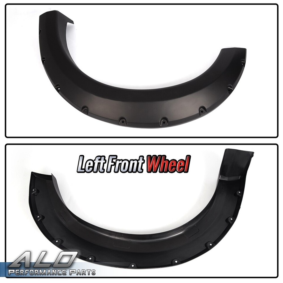 4Pcs-Set] Pocket-Rivet Wheel Fender Flares