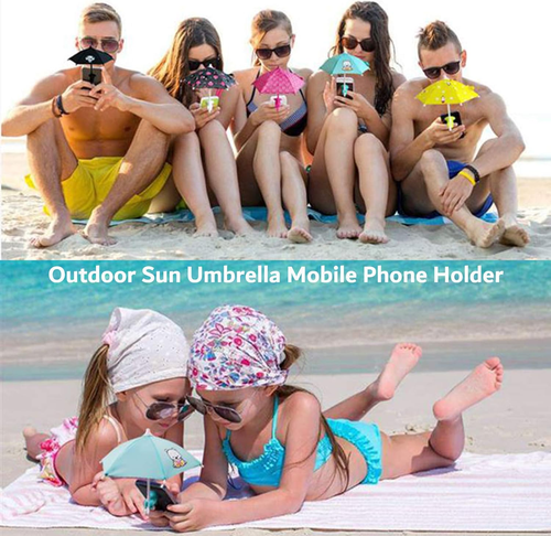 Phone Umbrella Suction Cup Stand - Universal Adjustable Piggy Phone Stand Sun Vi - Picture 5 of 12