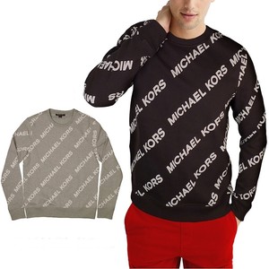 Nuevo con etiquetas hombre logotipo Allover Michael Kors Cuello Redondo  Sudadera | eBay