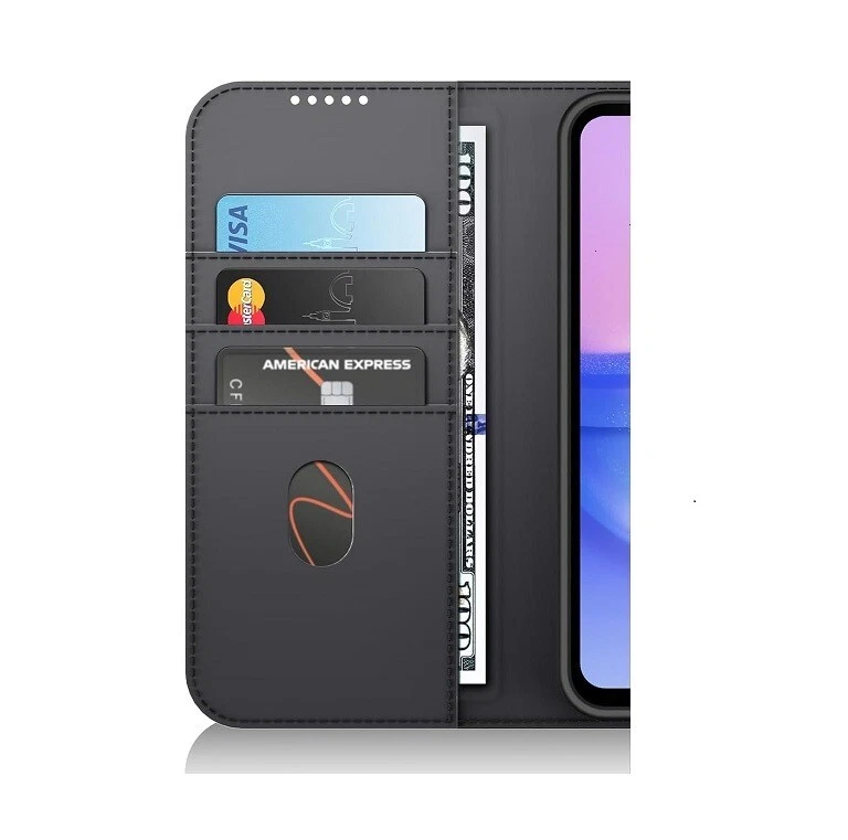 Case iphone 14/13 Leather Card Wallet Shockproof Cover For  iphone 14 / 13 Case - Image 2 of 4