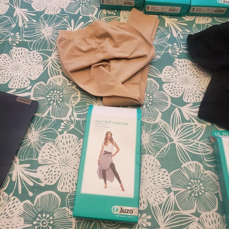 Juzo Soft 2000 BT Soft Leggings Support Hosiery Compression 15-20 Size & Color - Image 4 of 4