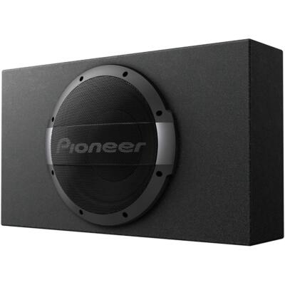 Pioneer TS-WX1010LA aktiver Subwoofer flache Sub Bass Fernbedienung 300 W RMS