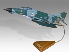McDonnell Douglas F-4F Phantom Luftwaffe Desk Wood Airplane New Model Small 1/72