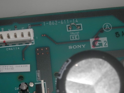 Carte D'alimentation Sony KE-42M1 G2 - Réf. A-1068-016-C (1-862-611-14) - Neuve, Ouverte