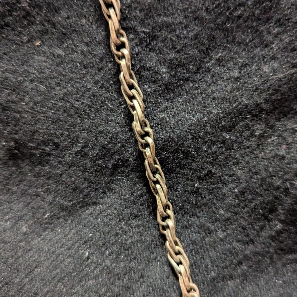 Silver Tone Shell Disc Pendant Statement Necklace - image 4