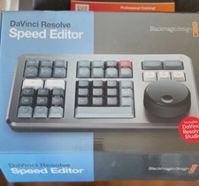 Black Magic Speed Editor Excellent Condition No Software License Included 