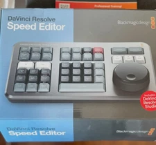 Black Magic Speed Editor Excellent Condition (No Software License Included)