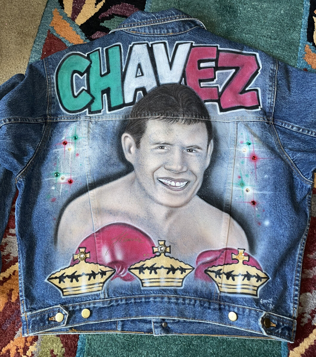 Painted Denim Jacket Giacca Di Jeans Con Disegni Giacca Jeans Da