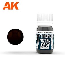 AK Interactive AK484 Xtreme Metal Burnt Metal 30ml - US