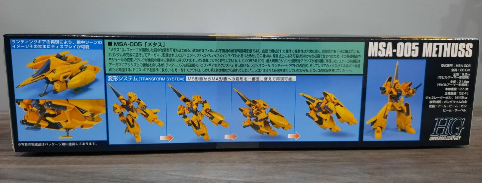 HG 1/144 Methuss MSA005 Zeta Gundam BANDAI Plastic Model Kit eBay