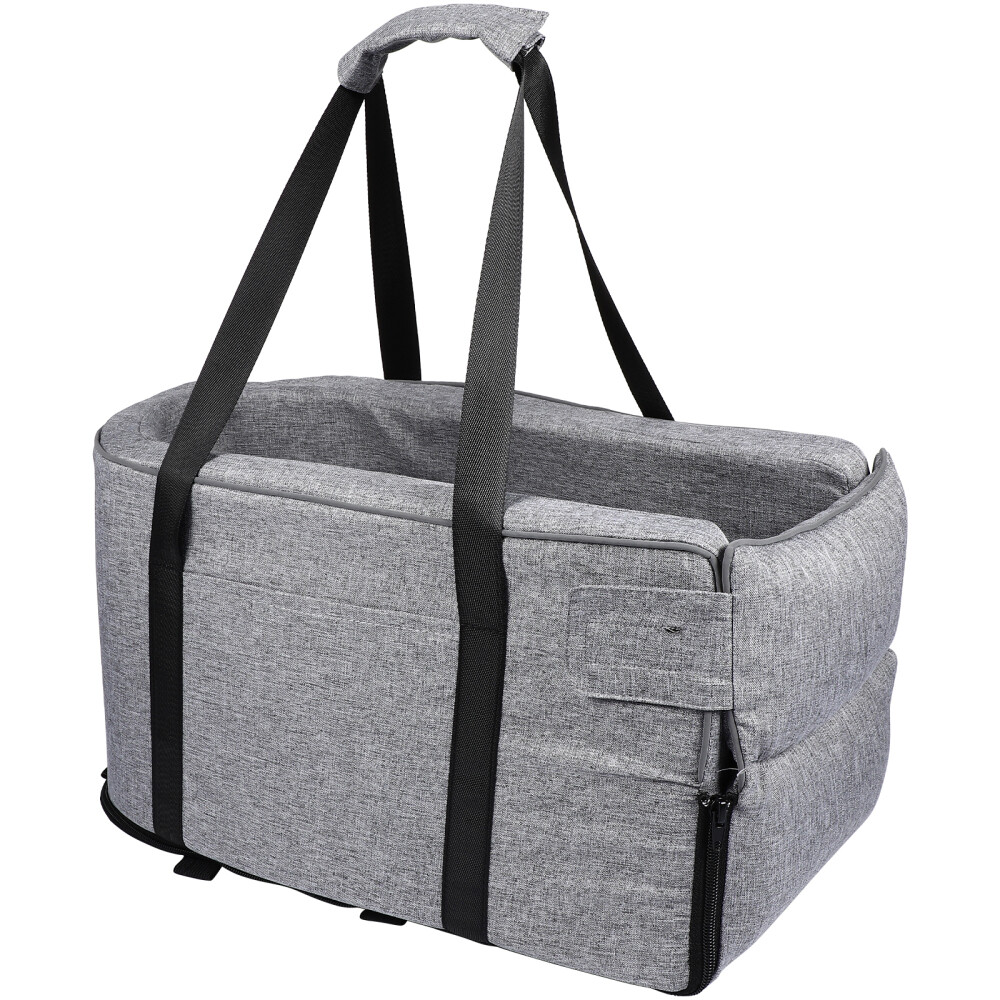 Pet Bed Middle Console Dog Seat Travel Puppy