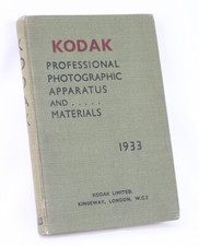 KODAK LTD DEALER PROFESSIONAL PRODUCTS CATALOG, 1933/cks/199308