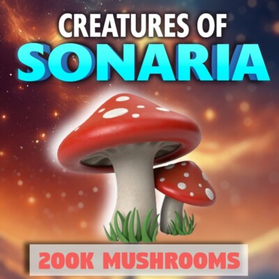[  ONLINE] Roblox - Creatures of Sonaria 200,000 Mushrooms 200K(200,000) Shooms
