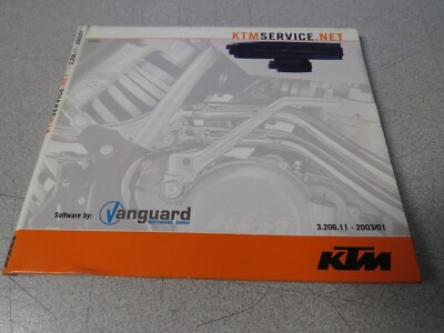 KTM OEM Vanguard Service Net Installation Disc 3.206.11