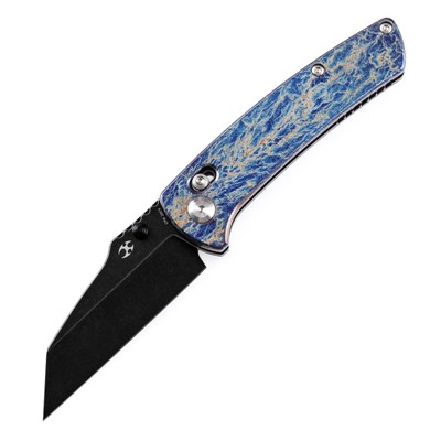 Kansept Main Street K1015M2 Folding Knife CPM 20CV+Lightning Strike Titanium