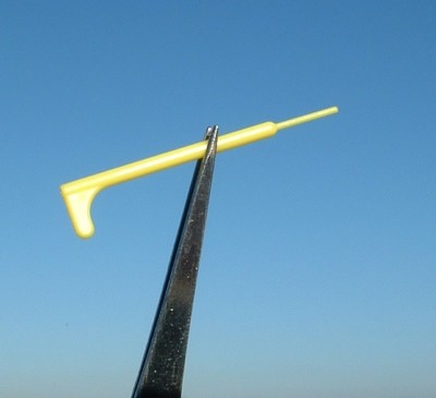 NICE! 2'' Custom YELLOW Extension Lightsaber Luke 1977 Vintage Star Wars A