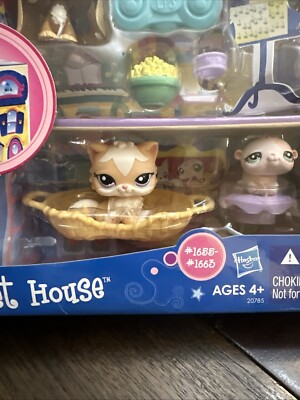 Petshop Pack K-Mart Exclusive - Maison Pet House Avec 9 Pets - 2009 - RARE - NEUF