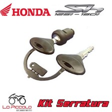 KIT SERRATURA BAULETTO POSTERIORE ORIGINALE HONDA PES SH 125 150 300 2005 2008
