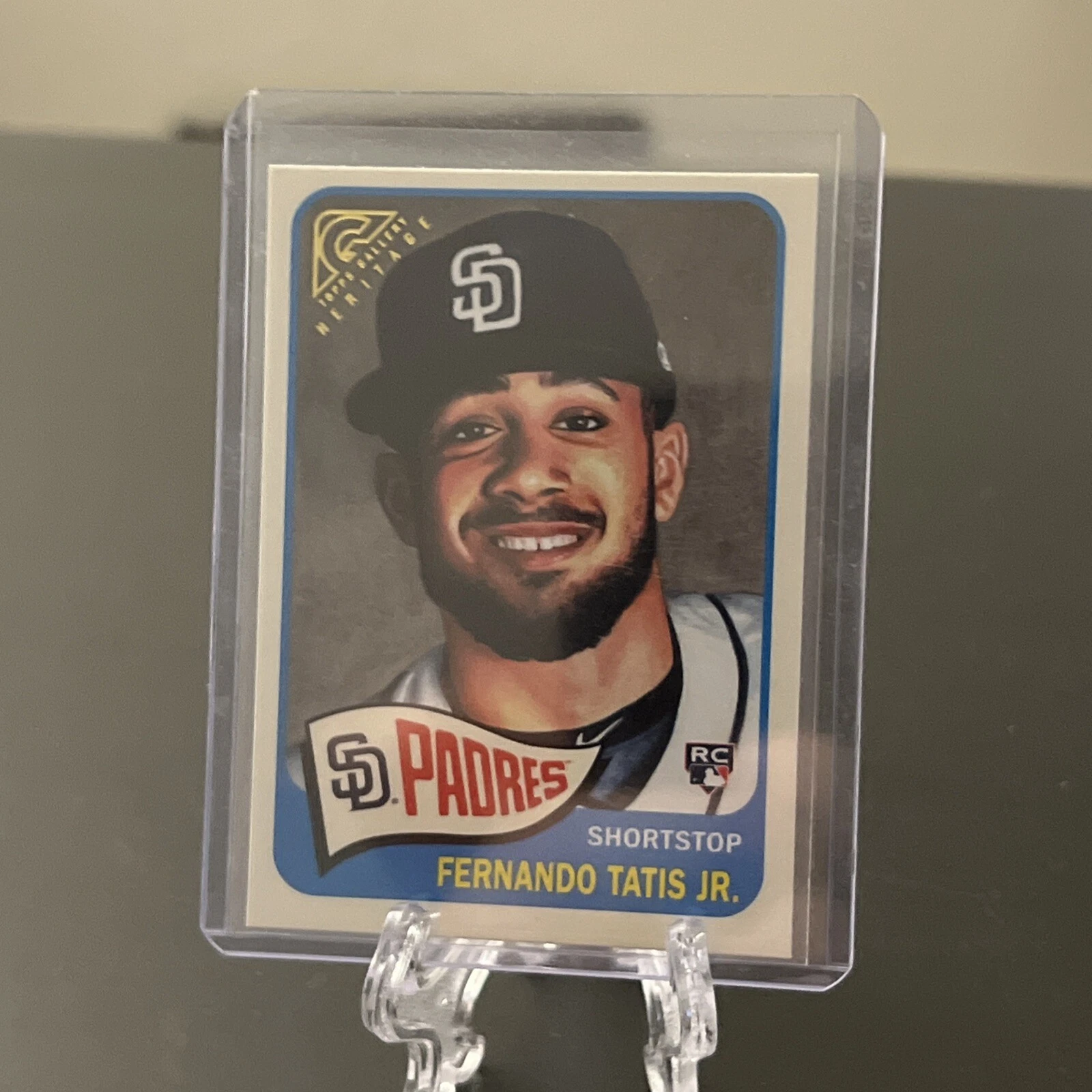 Fernando Tatis Jr 2019 Topps Gallery Heritage RC #HT-38 San Diego Padres