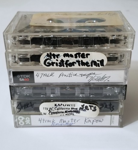 WADE WEBB JIMMY KAPOW DEMO TAPE CASSETTE ROCK STUDIO SYNTH POWER POP MASTER lp - Picture 2 of 24