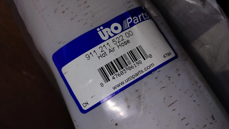 Nova mangueira de ar quente Porsche 911 1978 a 1983 #91121152200 - Imagem 3 de 4