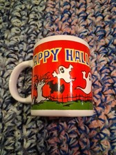 Happy Halloween Ghost Haunted Mansion Coffee ...