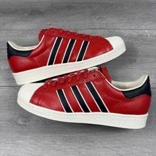 Adidas Superstar 82 'Chilli Red / Cloud White' - taglia UK 8,5 / EU 42 2/3