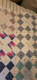 21 Handmade Vtg Friendship Quilt Blocks Approx 13"×13"