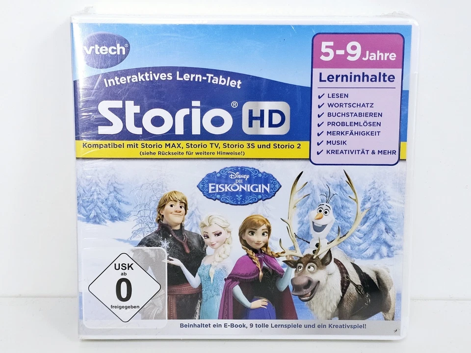 VTech Storio Disney die Eiskönigin Neu in Folie Disney die Eiskönigin Lernspiel