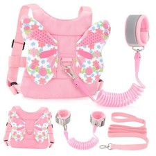 Toddlers Leash  Anti Lost Wrist Link Child Kids Safety Harness Kids PINK