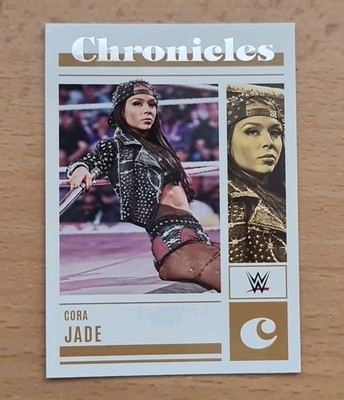 WWE Card CORA JADE Panini Chronicles 2023 Wrestling Diva Karte # 95