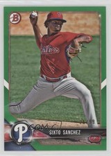 2018 Bowman Draft Green 26/99 Sixto Sanchez #BD-75 1dm4