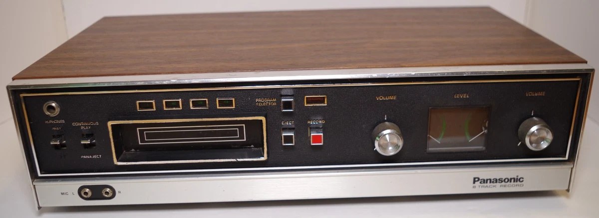 ★NATIONAL AM-FM 8TRACK RESEIVER RS-817　♪ Panasonic 8 Track Tape Player for sale - eBay
