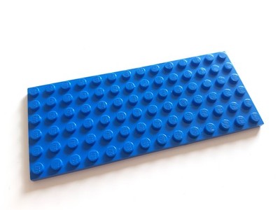 1 x Lego Platte 6x14 Nr. 3456 - Platte Grundplatte blau, Classic Space