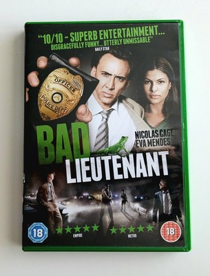 Bad Lieutenant - Nicolas Cage - DVD Zone 2 Originalversion - sehr guter Zustand