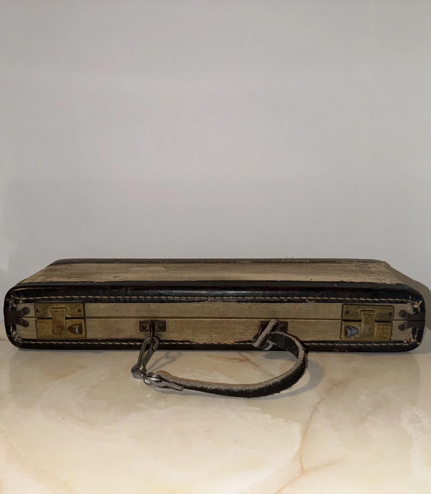 Vintage W.T. Armstrong Co. Elkhart, Ind. Flauta Foto 4 de 4