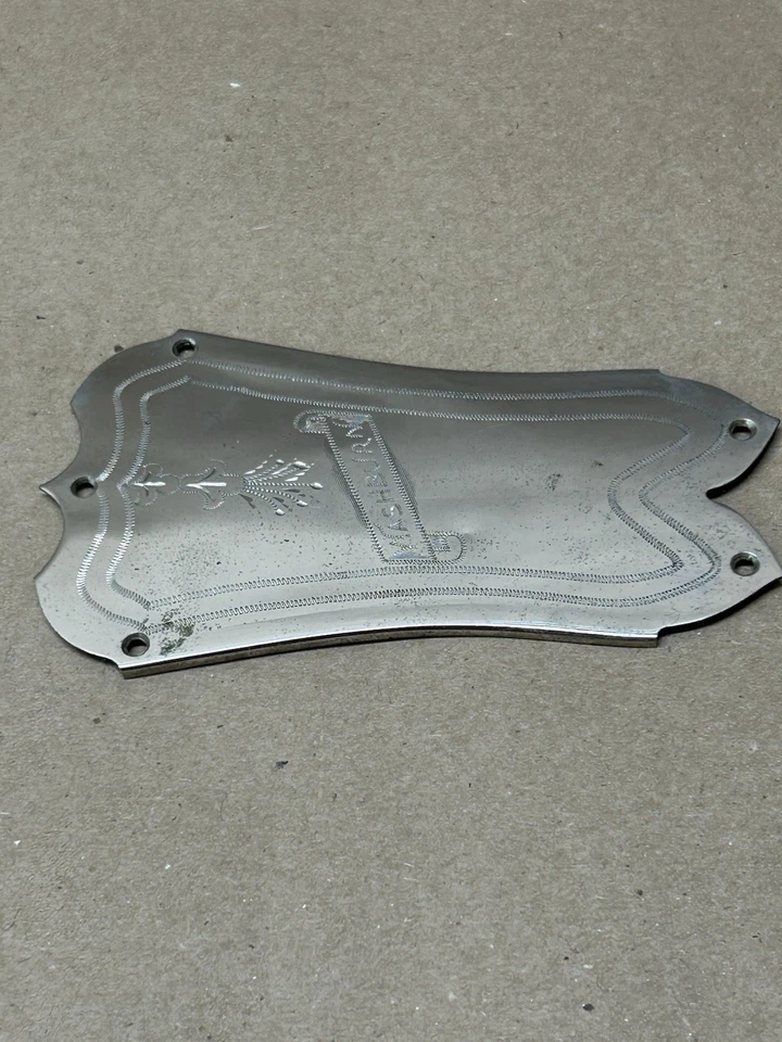 The New  Washburn Latest Model Bowl Back Mandolin TUNING PEG BACK PLATE - Image 4 of 4