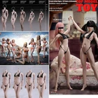 Tbl Phicen 1/6 Super-flexible Body Doll Suntan/Pale Female 12" Action Figure Toy