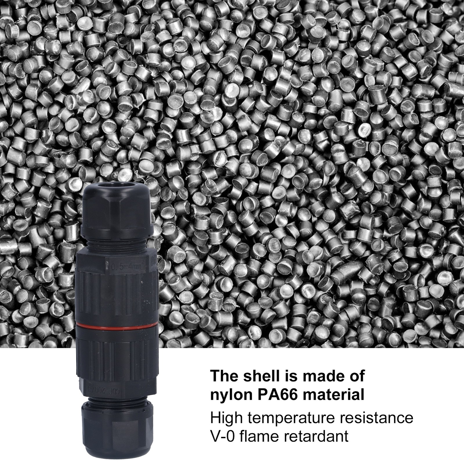4Pcs Waterproof Junction Box Connectors IP68 Outdoor Lighting Equipment Accesso*