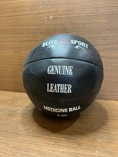 Blitz Genuine Leather Medicine Ball 5kg, Exercise Gym Equipment