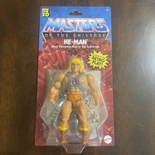 Masters of the Universe Origins He-Man Action Figure 2020 MOTU Sealed Unpunched