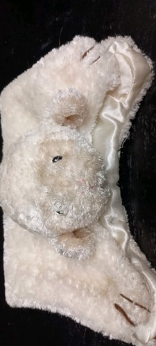 Baby GUND Comfy Cozy Lamb Plush Lovey White Satin Underside Security Blanket - Picture 5 of 7