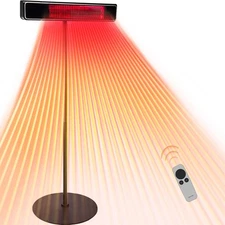 EAST OAK Patio Heater Electric, 1500W (BRAND NEW SEALED)