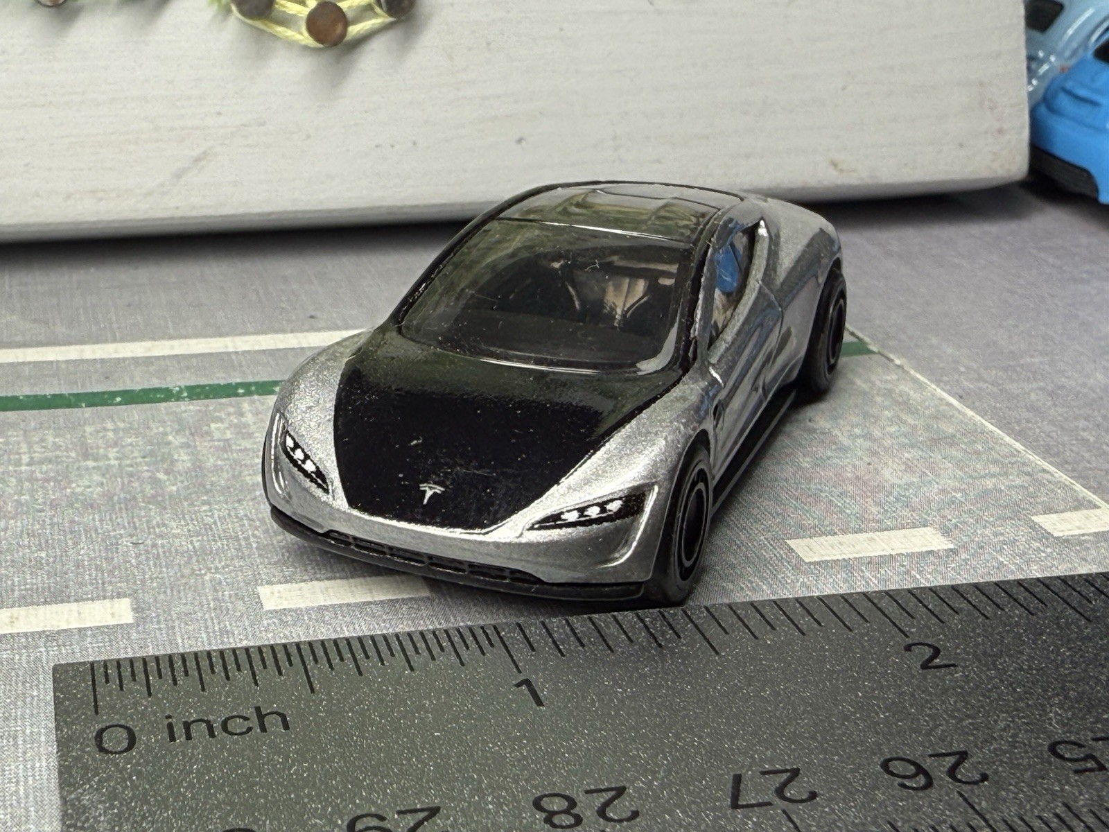 Hot Wheels 2020 Silver Tesla Roadster Mattel Car 1/64 Real Riders Culture