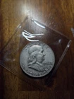 1954 Franklin Half Dollar 90% Silver US Coin Circulated Liberty Bell